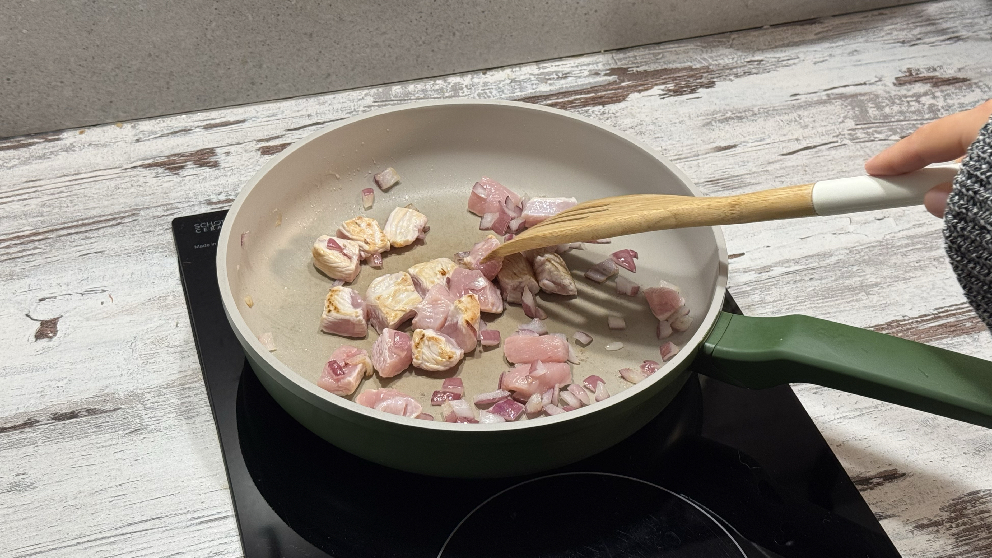 step of recipe