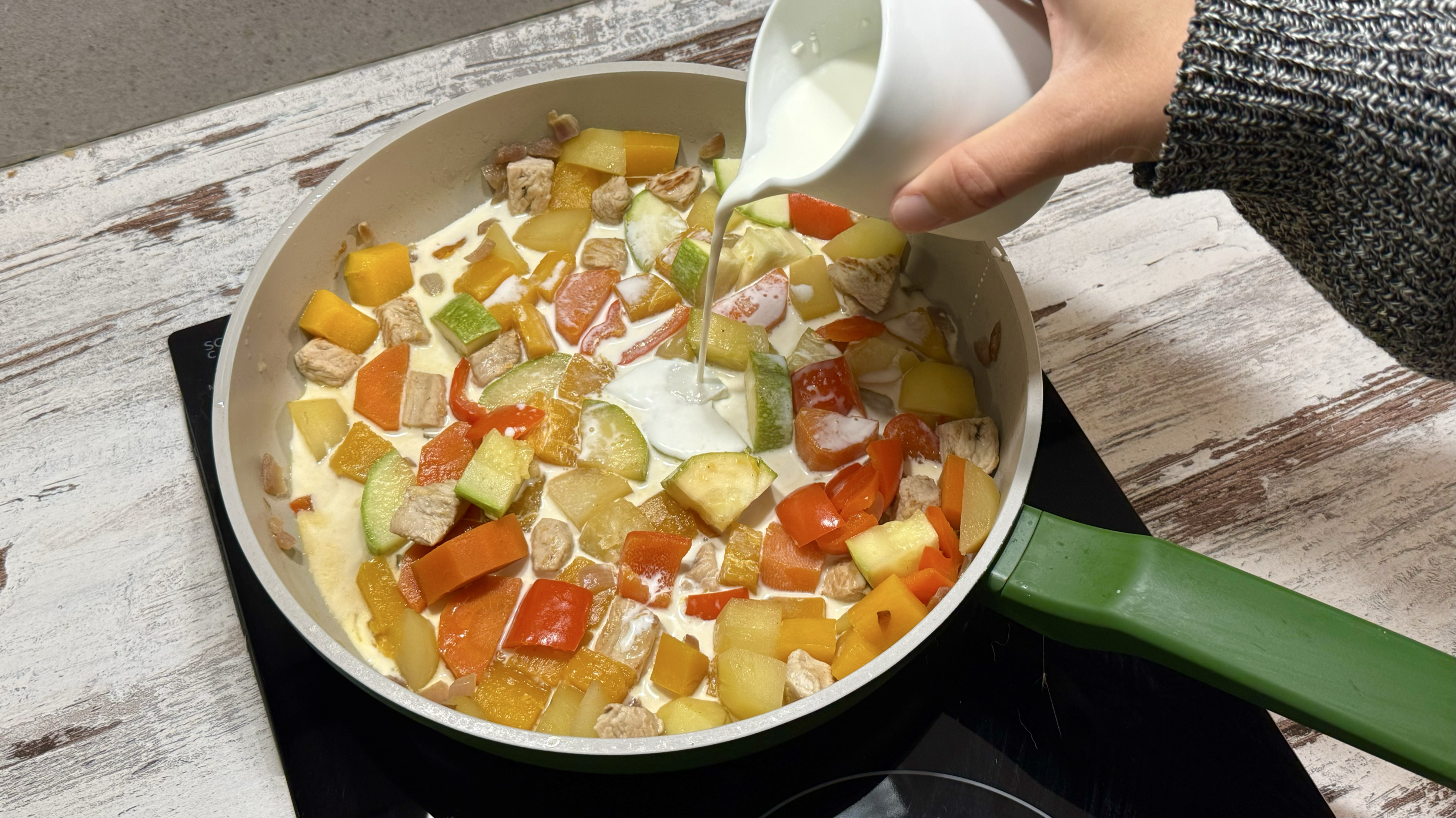 step of recipe