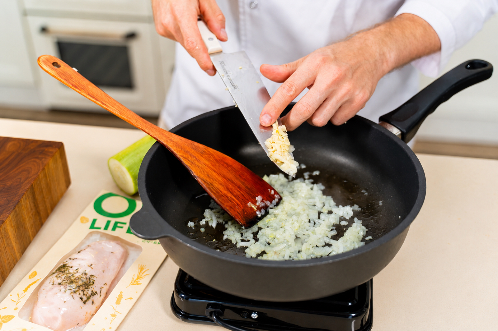 step of recipe