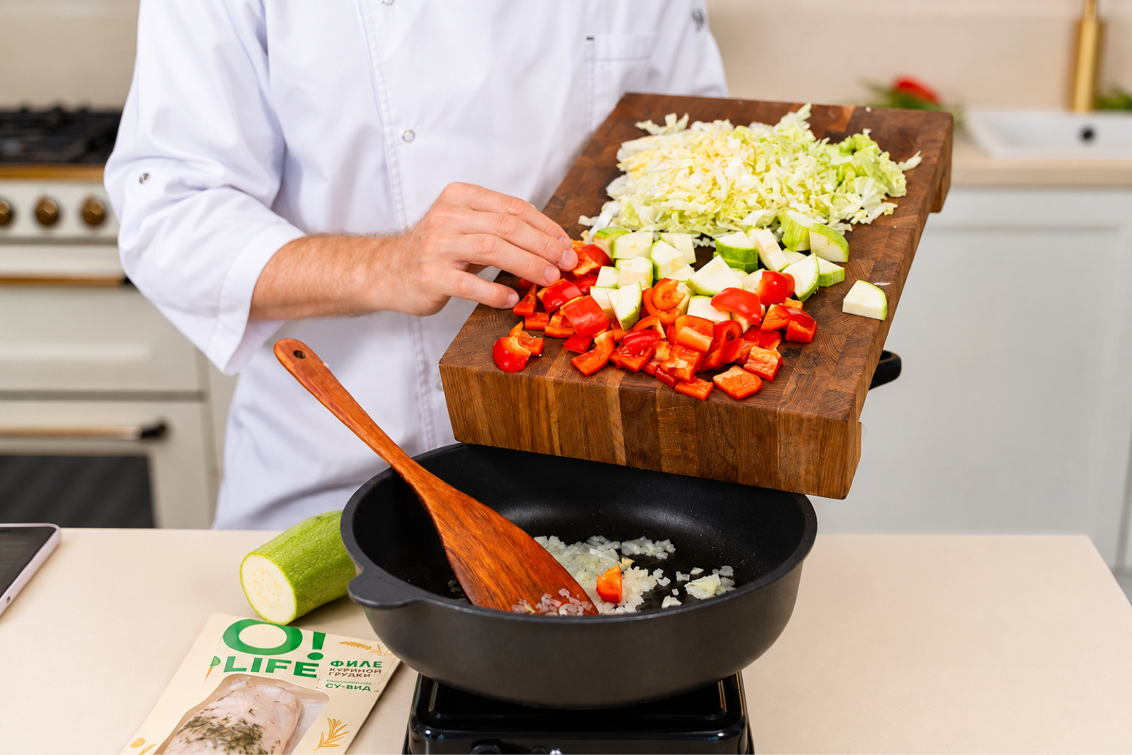 step of recipe