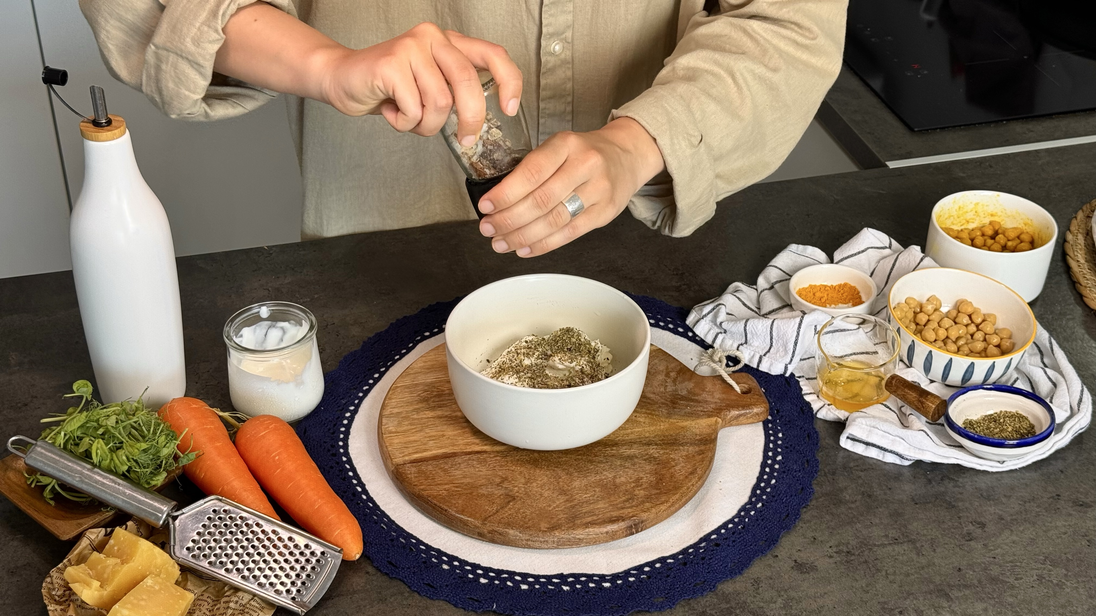 step of recipe