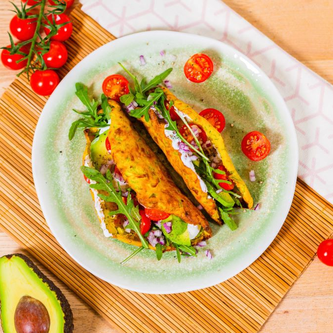 Тако из кабачков