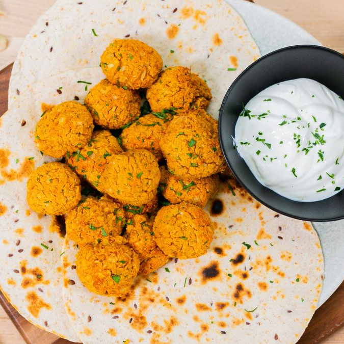 Запечённый фалафель