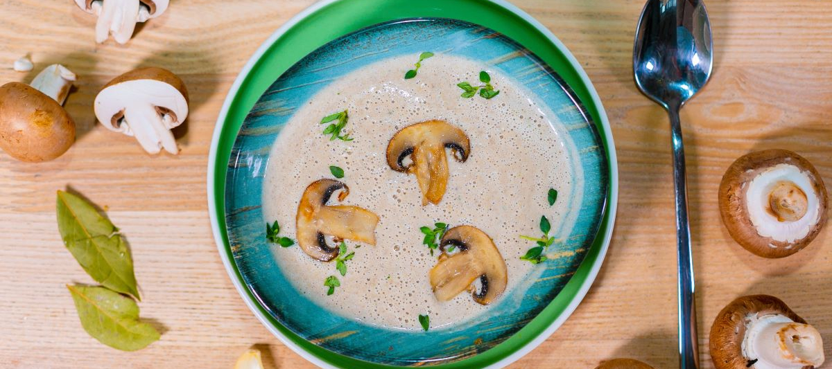 Грибной крем-суп