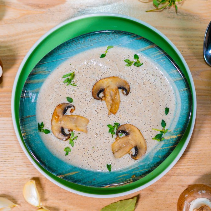 Грибной крем-суп