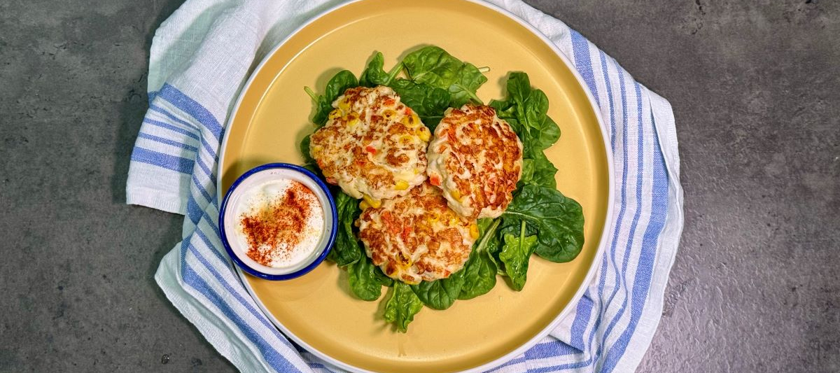 Рубленые котлеты из индейки с сыром и кукурузой