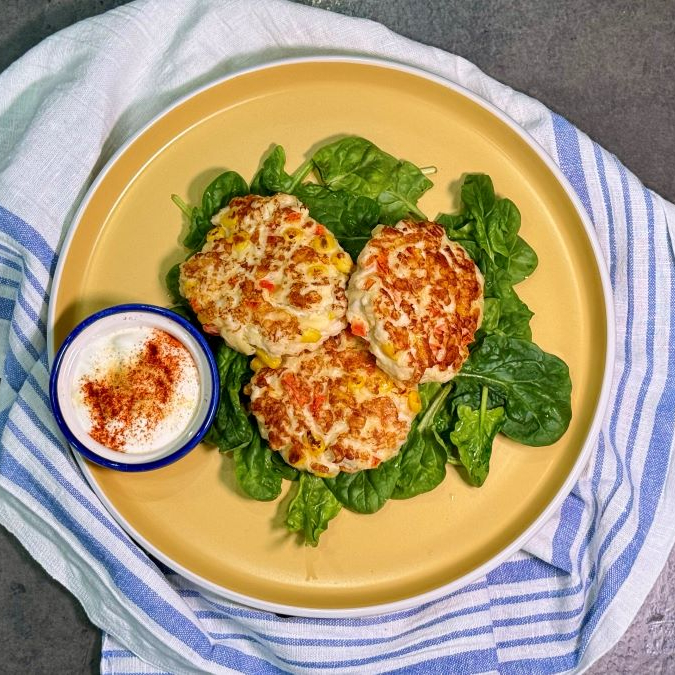 Рубленые котлеты из индейки с сыром и кукурузой