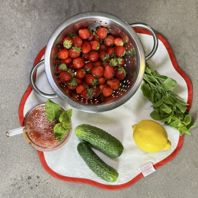 Смузи «Клубника – мята»