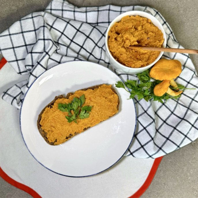 Намазка из лисичек