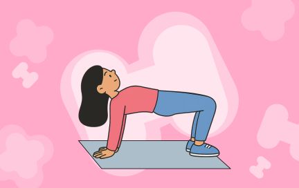 Обратный мостик: простое 30-секундное движение, чтобы ваша поясница перестала «ныть»