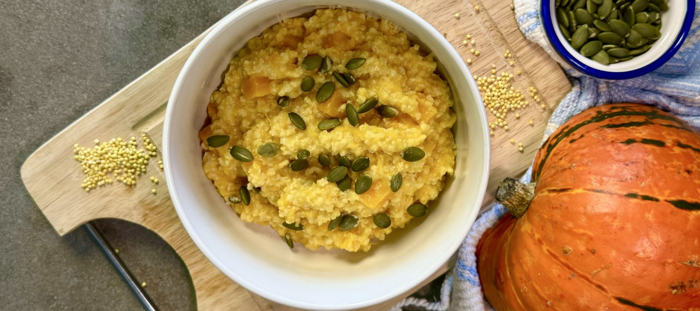 Пшенная каша с тыквой