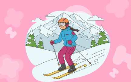 Как кататься на горных лыжах: подготовка к первому спуску и подробный гайд для новичков