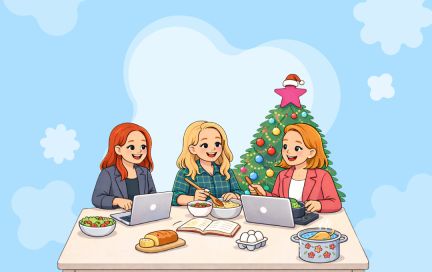 Стол на Новый год: вкусный и полезный подарок от редакции