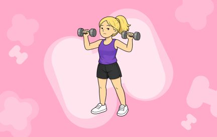 Домашние упражнения для укрепления плеч с лёгкими гантелями, которые уберут сутулость и защитят суставы